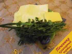 Лаваш армянский 1 шт., сыр (твердых сортов) 150-200 г, зелень 1 пучок, масло растительное для жарки.